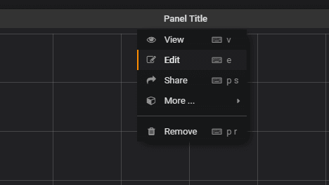 grafana edit